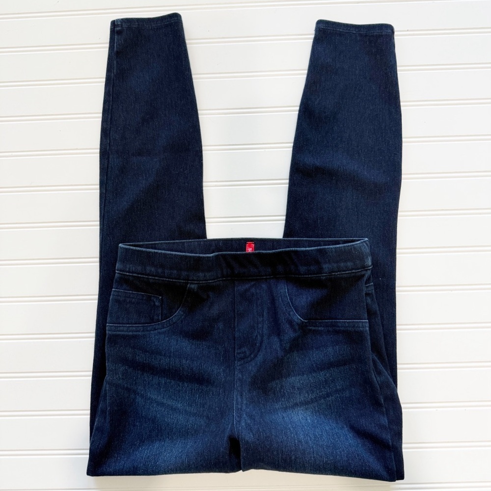 Spanx Dark Wash Skinny Jeans Jeggings Size Small